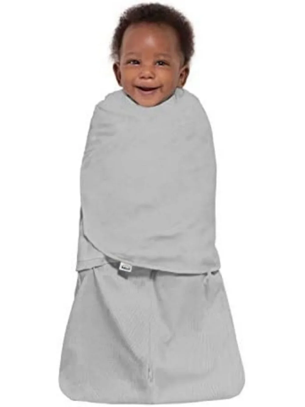 Organic Cotton Newborn Swaddle Sleep Sack Gift Set, 0-3 Months, TOG 1.5, Cloud